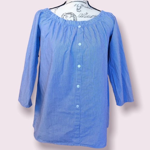 Lime n Chili, 3/4 Length Sleeve Shirt, Size Small - Picture 5 of 10